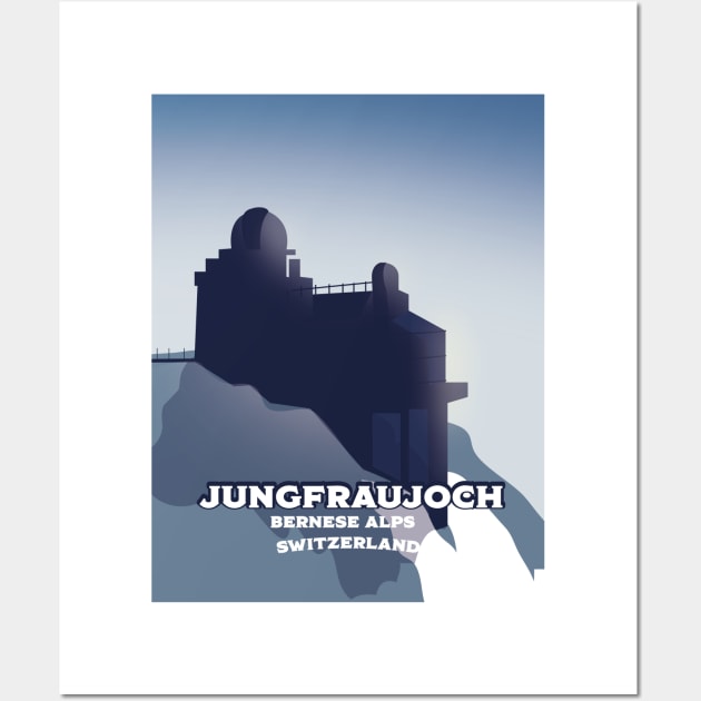 Jungfraujoch Bernese Alps Switzerland Wall Art by nickemporium1